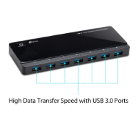 Picture of TP-Link UH720 USB 3.0 Powered 7-Port Hub with 2 Charging Ports
