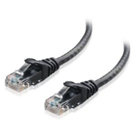Picture of TapeCom UTP CAT 6 Patch BC 24AWG Black /Grey 15m