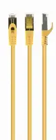 Picture of Gembird S/FTP Cat. 6A LSZH patch cord yellow, 1 m PP6A-LSZHCU-Y-1M