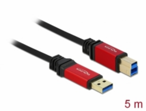 Picture of Delock 82759 USB3.0 RED A-B 5m