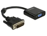 Picture of Delock 65658 DVI-D 24+1 male >VGA female  24.5cm