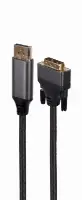 Picture of Gembird 4K Display Port to DVI adapter Cable Premium Series 1.8m CC-DPM-DVIM-4K-6