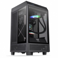 Picture of Thermaltake The Tower 100 Black SPCC Tempered Glass*3 CA-1R3-00S1WN-00