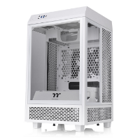 Picture of Thermaltake The Tower 100 White SPCC Tempered Glass*3 CA-1R3-00S6WN-00