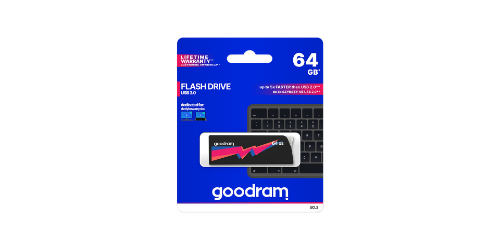 Picture of GOODRAM 64Gb UCL3 BLK USB 3.0 UCL3-0640K0R11