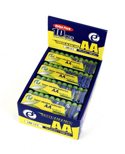 Picture of Gembird Alkaline AA Batteries 10-pack EG-BA-AASA-01