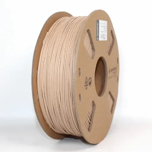 Picture of Gembird PLA Filament Wood 1.75mm 1kg Natural 3DP-PLA-WD-01-NAT