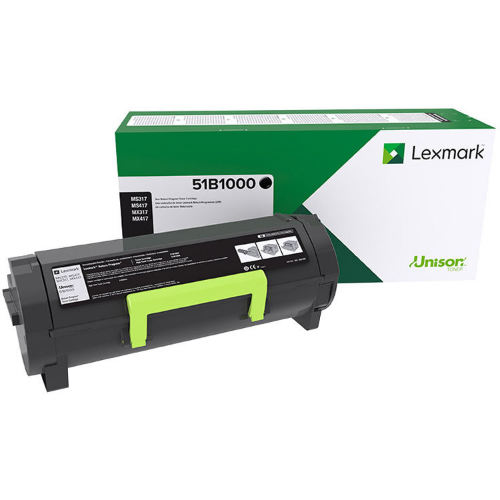 Picture of Lexmark MS/MX317 Black Toner 51B2000 for  MS/MX 317/417/517/617