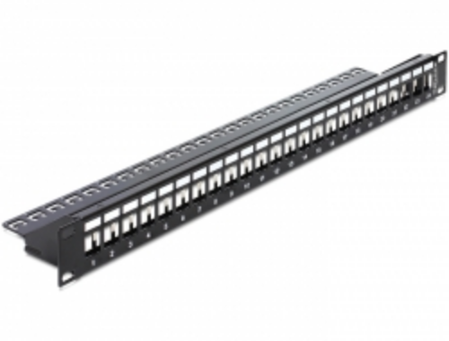 Picture of Delock 43277 Keystone 19 Patchpanel 24  Port