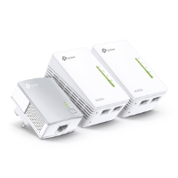 Picture of TP-Link TL-WPA4220 (UK) TKIT Powerline Wi-Fi 3-Pack KIT