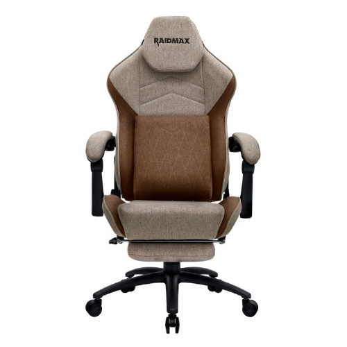 Picture of Raidmax Drakon DK719 Brown Breathable Fabric Exterior 180deg reclinable/Class 4 Gas Lift