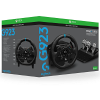 Picture of Logitech G923 Steering Wheel and Pedals set USB for XBOX