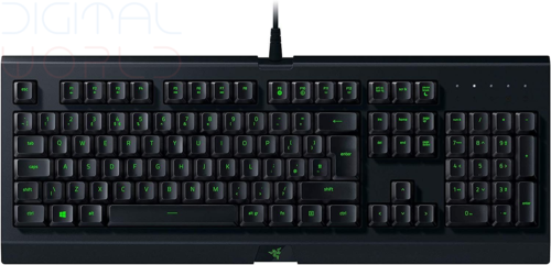 Picture of Razer Cynosa Lite RGB Chroma Light Gaming Keyboard Black with Green RZ03-02741900-R3W1