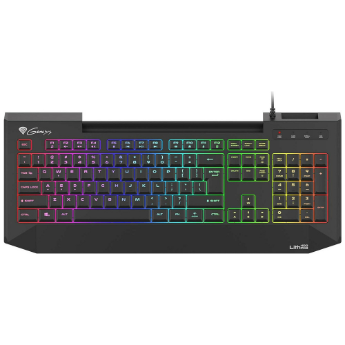 Picture of Genesis LITH 400 RGB US Layout Gaming Keyboard Backlight X-Scissor Slim