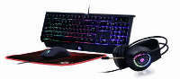 Picture of Gembird 4 in 1 Gaming Kit Keyboard/Mouse Headset/Mouse mat GGS-UMGL4-01