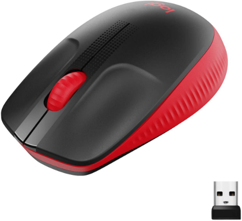 Picture of Logitech M190 Full-size Wireless Mouse Red