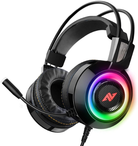 Picture of Abkoncore CH60 REAL 7.1 Gaming Headset Black ABKO-HEADS-CH60-BK-R71