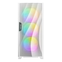 Picture of Antec DF700 FLUX White Mid Tower ATX 4mm Temp Glass Side Panel 3x120mm ARGB Fans 2x120mm Regular Fans 0-761345-80074-7