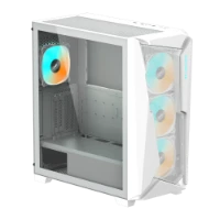 Picture of Gigabyte C301 Glass White RGB ATX Case V2 GB-C301GW