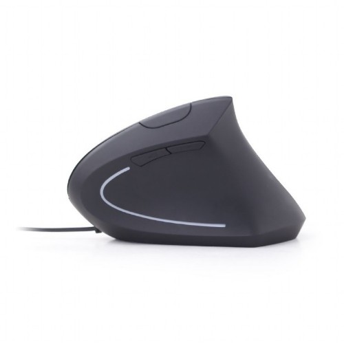 Picture of Gembird Ergonomic 6-Button wired optical mouse Black MUS-ERGO-01