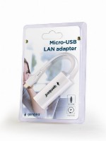 Picture of Gembird Micro USB 2.0 LAN Adapter for Mo bile Devices NIC-mU2-01