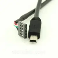Picture of OEM Mini USB 5Pin Male to Dupont USB Header 0.5m