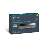 Picture of TP-Link TL-SG1008MP 8-Port Gigabit Desktop Rackmount Switch with 8-Port PoE+