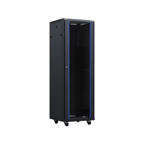 Picture of Marsriva Pioneer 6637 Network Server Cabinet 600*600*37U 1xShelf 2xFans (2-pack)