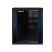 Picture of Marsriva WS6418 Wall-Mount Cabinet 600*450*18U 1xShelf 1xFan