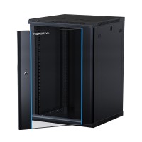 Picture of Marsriva WS6618 Wall-Mount Cabinet 600*600*18U 1xShelf 1xFan