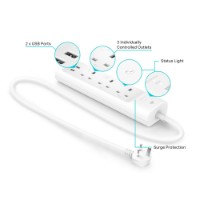 Picture of TP-Link KP303 Kasa Smart WIFI Power Strip