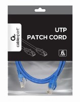 Picture of Gembird CAT6 UTP Patch cord 0.5m Blue PP 6U-0.5M/B