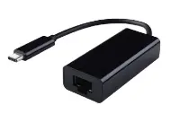 Picture of Gembird USB-C Male Gigabit Network adapter black A-CM-LAN-01 Type C