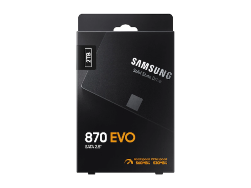 Picture of Samsung 2TB 870 EVO 2.5'' internal SATA6 SSD