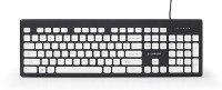 Picture of Gembird Chocolate Silent Keyboard  USB US Layout Black KB-CH-01
