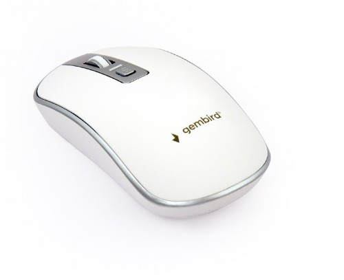 Picture of Gembird Wireless Optical Mouse White/Silver MUSW-4B-06-WS