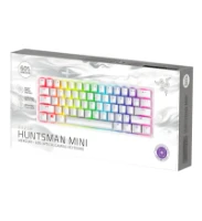 Picture of Razer Huntsman ARGB Mini Keyboard White w/ Red Switches RZ03-03392600-R3W1