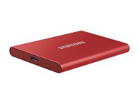 Picture of Samsung 1TB T7 Portable USB 3.2 Gen2 Red SSD U-PC1T0R/WW