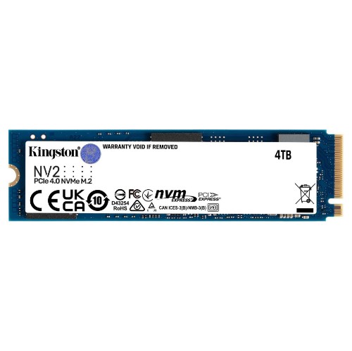Picture of Kingston NV2 4TB PCIe 4.0 NVMe M.2SSD
