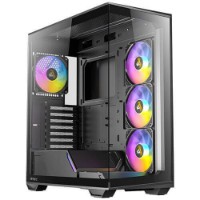 Picture of Antec C3 Black ARGB Mid-Tower Gaming Case w/ 4x120mm ARGB PWM Fans and Tempered Glass