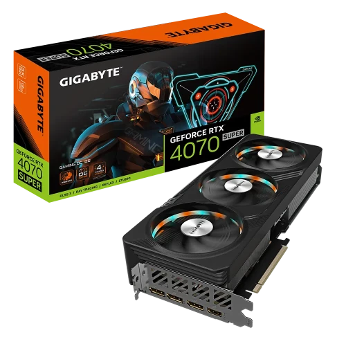 Picture of Gigabyte GeForce RTX4070 Super OC 12G Graphics Card GV-N407SGAMING OC-12GD G10