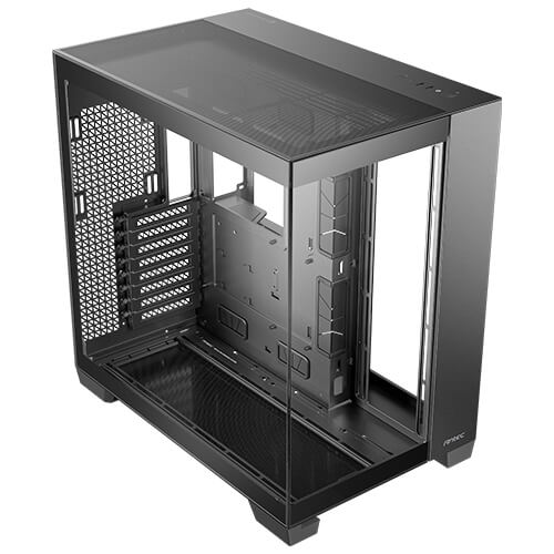 XPert-Antec C8 270° View Dual-Chamber Full Tower Gaming PC Case Black