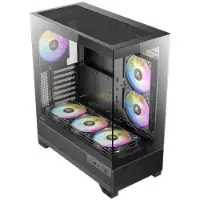 Picture of Antec CX700 ARGB Mid-Tower 270° View + 3x120mm ARGB Fans Gaming PC Case Black