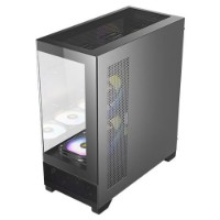 Picture of Antec CX700 RGB Elite Mid-Tower 270° View + 6x120mm RGB Fans Gaming PC Case Black