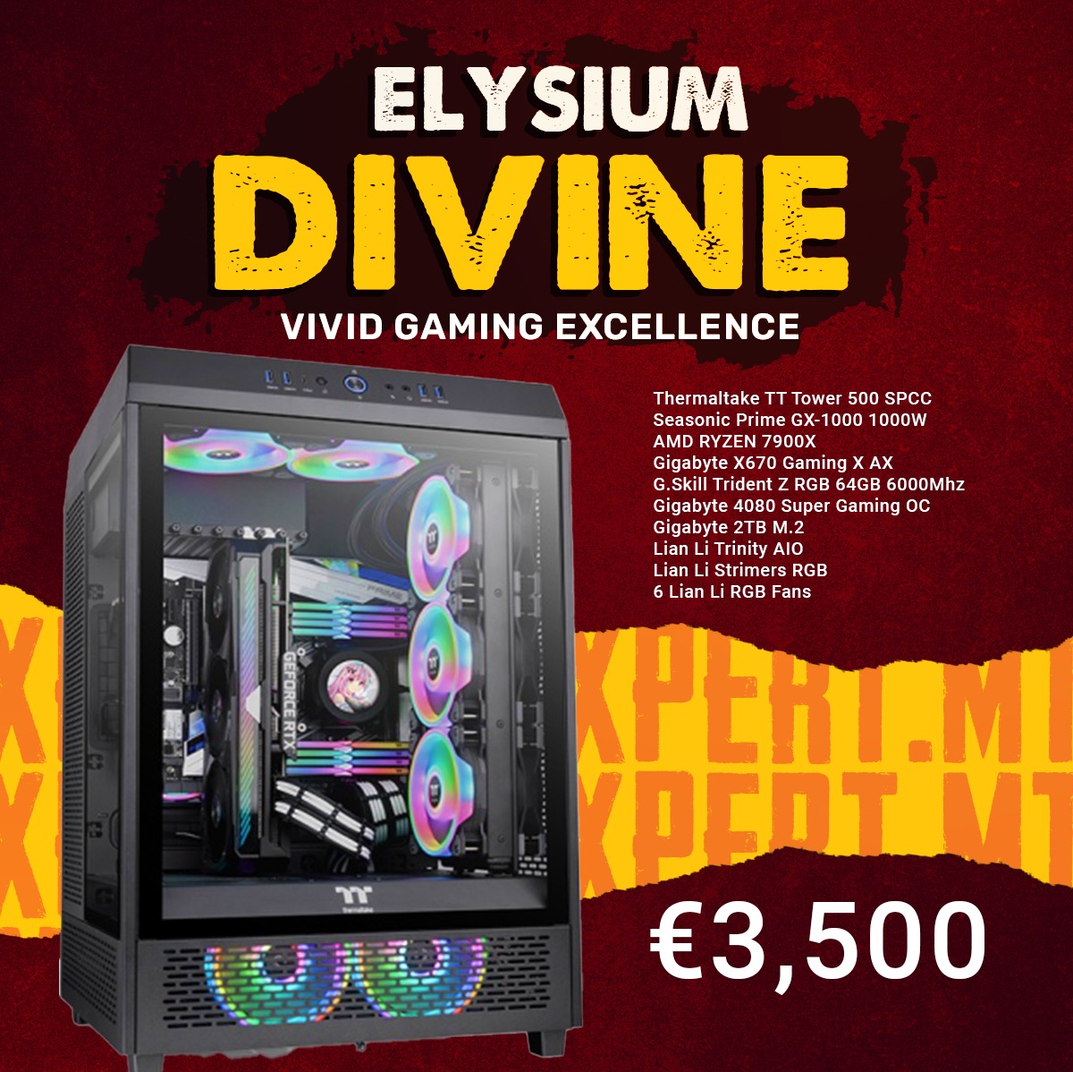 XPert-ELYSIUM Divine Tower Series - Gaming PC System