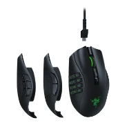 Picture of Razer Naga Pro RGB Wireless Optical Mouse Black