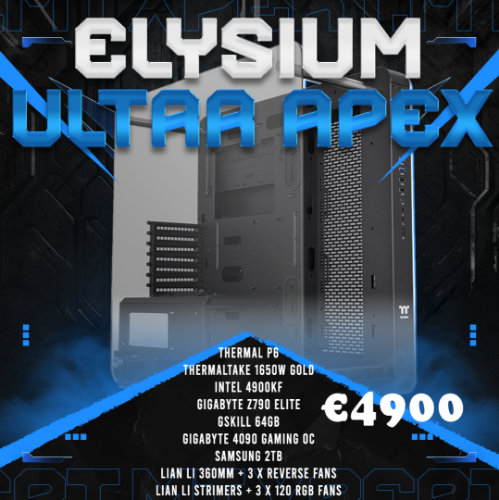 Picture of ELYSIUM Ultra Apex - Gaming PC System