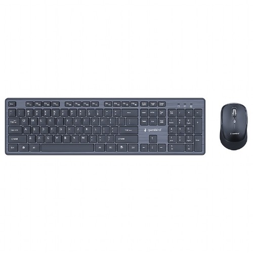 Picture of Gembird Wireless Desktop Set Black US-Layout KBS-WCH-04