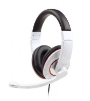 Picture of Gembird Stereo headset, glossy white MHS-001-GW