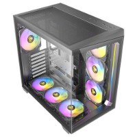 Picture of Antec C5 ARGB 7x120mm Fans 270° Full View Dual Chamber Case Black 0-761345-10033-5